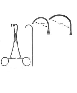 Pinza Cooley Beck de 150 mm, Pinza Hemostática Arterial Cardiovascular de Acero Inoxidable Quirúrgico, Reutilizable, OEM, ODM - Product Image 1