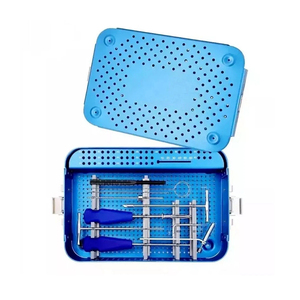 ชุดเครื่องมือผ่าตัดกระดูกแบบแมนนวล SURGINEXA SR-OP-0774 คุณภาพสูง ได้รับการรับรองมาตรฐาน CE พร้อมสกรูแบบมีรูขนาด 4.0 มม. - Product Image 3