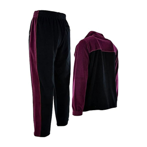 Ensemble de survêtements décontractés en polaire pour l'hiver, sweat-shirts et pantalons de survêtement, survêtement personnalisé pour hommes, taille grande, haute qualité, coupe ample, vêtements de sport - Product Image 5