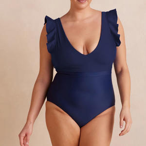 Nouvelle Arrivée Maillot de Bain Une Pièce Sexy à Bretelles et Découpes pour Jeunes Filles, Motif Uni, Vente Chaude - Product Image 2