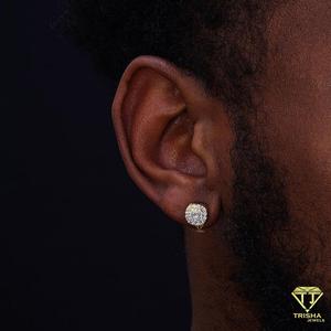 Modernos Pendientes de Diamantes Cultivados en Laboratorio, Plata 925, Joyería de Moda Brillante de Primera Calidad para Mujer - Product Image 5