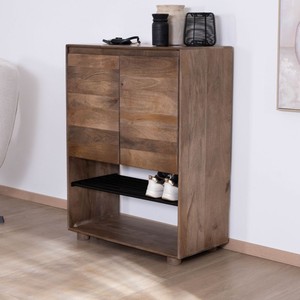 ตู้เก็บรองเท้าไม้มะม่วงแท้ วานดาน่า รอยัล ฟิลด์ พร้อมที่เก็บของ - Product Image 3