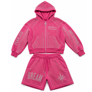 Modern Windbreaker <b>Shorts</b> <b>Set</b> Multi Color Puff Print Nylon Polyester <b>Hoodie</b> Outdoor Casual Windbreaker <b>Shorts</b> <b>Set</b> - Product Image 1