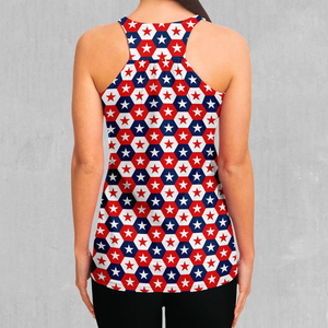 Camiseta sin Mangas Casual para Mujer, Estilo Occidental Personalizado, Sublimada, con Estampado Personalizado, para Gimnasio - Product Image 2