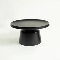 Tables gigognes modernes en bois massif faites à la main, ensemble de tables basses avec forme personnalisée pour salon