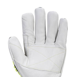 Unlined Genuine Leather Cowhide and Goatskin Driving <b>Gloves</b> with <b>Warm</b> Fleece Lining Outdoor Sport and Motorcycle Mesh <b>Gloves</b> - Product Image 6