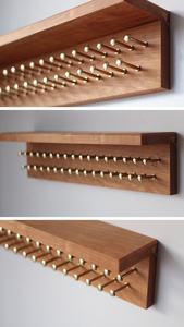 Perchas de Madera de Primera Calidad, Personalizadas en Estilo y Tamaño, Perchas de Metal de Diseño de Lujo para Ropa, Fabricadas con Artesanía Natural - Product Image 6