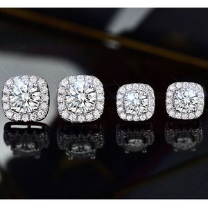 Best Selling <b>Moissanite</b> Stud <b>Earrings</b> With Premium Cut Stones Timeless Jewelry For Wedding Party Celebration Available At Sale - Product Image 4