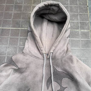 Sweat-shirts à logo personnalisé de qualité supérieure pour hommes, style décontracté surdimensionné, tendance hip-hop streetwear pour l'hiver, commande en gros avec réduction - Product Image 5