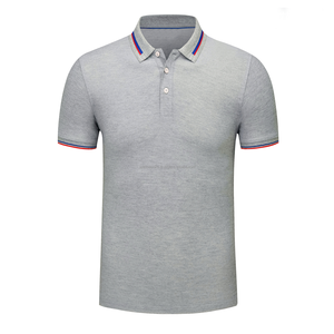 Venta al por mayor de lujo de los hombres de impresión para las camisas de talla grande de alta calidad 230 Gsm de punto antiarrugas de secado rápido de verano de manga corta delgada - Product Image 5