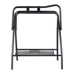 Paquete de 2 Soportes Portátiles Resistentes para Sillas de Montar, 28 x 19 x 37.5, Plegables, de Acero, Accesorios para Equitación - Product Image 3