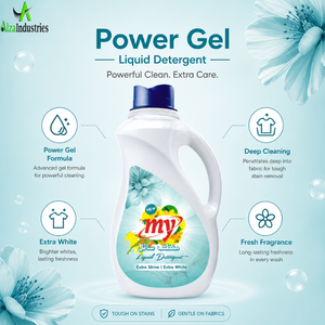 Detergente Líquido para Ropa Power Gel |   Limpiador de Telas Ultra Blanco de Alta Espuma |   Lavadora Semiautomática OEM de Marca Privada para Exportación a Granel - Product Image 6