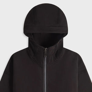 Sweat à capuche moderne et décontracté pour homme, idéal au quotidien, avec fermeture éclair et logo personnalisé, qualité supérieure, prix usine 2026 - Product Image 2