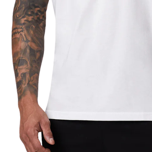 Custom <b>Men's</b> <b>White</b> Cotton Knitted Racerback Tank Top Sleeveless Gym Fitness <b>Vest</b> Breathable Summer Sports Wear Embroidery - Product Image 3
