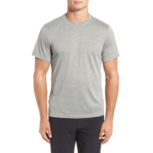 เสื้อยืดออกกำลังกายแขนสั้นออกแบบโลโก้ได้ตามต้องการ - Product Image 1