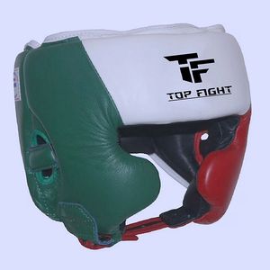 Protector de Cabeza de Boxeo Personalizado OEM, Casco de Cuero Integral para Entrenamiento, Protector de Cabeza para MMA, Muay Thai y Artes Marciales - Product Image 1
