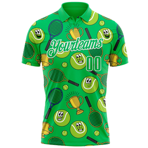 Custom Men Dye Sublimation Polo T-Shirt <b>Coaches</b> Polyester Polo Shirts - Product Image 3