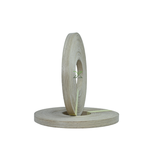 Decorative White Poplar Veneer <b>Edge</b> Banding <b>Tape</b> with Fine Grain for Cabinet Furniture Production - Product Image 5