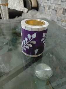 Quemador Moderno con Incrustaciones de Madera y Madreperla – Mubkhar Árabe de Lujo para Bakhoor, Incienso de Oud y Decoración Premium para el Hogar - Product Image 1