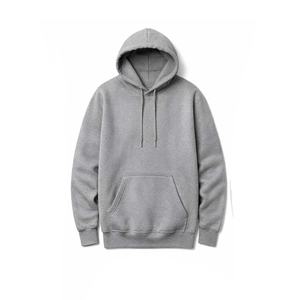 Men's Plus Size Hoodies Sweatshirts 100% Cotton Fleece Knitted Zipper-Up Regular Fit Winter Outdoor Sport Casual Hooded Pocket - Product Image 3