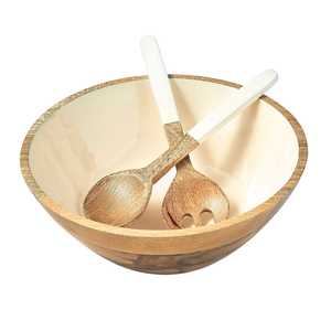Tazón de Madera Hecho a Mano de Primera Calidad, Elegante Plato de Servir Contemporáneo para Frutas, Ensaladas, Bocadillos y Presentación en la Mesa - Product Image 4