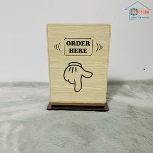 Letrero Comercial de Madera Personalizado, Placa de Madera Rústica Grabada, Decoración de Pared para Tienda, Cafetería, Restaurante - Product Image 4