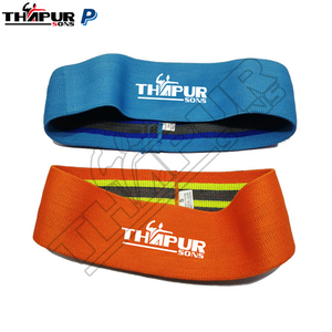 Longues bandes de résistance en coton pour Fitness imprimé ensemble de bandes de gymnastique pour hommes et femmes Hip Circle Booty Bands OEM ODM entretenu - Product Image 3