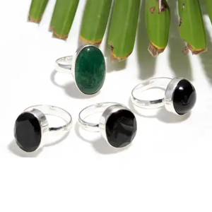 อัญมณีผสม เงินเยอรมัน 10 ชิ้น หลายสี งานแฮนด์เมด สำหรับทำเครื่องประดับ จี้คริสตัลธรรมชาติ อุปกรณ์ทำเครื่องประดับงานฝีมือ สีสันหลากหลาย - Product Image 2