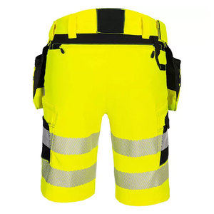 Shorts de travail haute visibilité réfléchissants, respirants, solides, avec plusieurs poches pour les travailleurs, parmi les plus vendus - Product Image 4