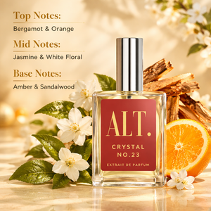 น้ำหอมคริสตัล ลักชัวรี ยูนิเซ็กส์ ออ เดอ ปาร์ฟูม หมายเลข 23 ขนาด 100 มล. กลิ่นหอมสดชื่น ฟลอรัล ฟรุ๊ตตี้ ติดทนนาน กลิ่นไม้หอมอบอุ่น กลิ่นมะลิ - Product Image 3