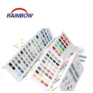 RAINBOW - Muestrario de Cartulina para Impresión al por Mayor, Más de 150 Colores, Libro Plegable Grande de Pinturas Decorativas para Promoción - Product Image 1