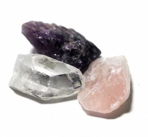 Vente en gros de pointes d'améthyste en quartz rose brut naturel Feng Shui Love Energy Figurine Mandala indien artisanal Décoration de méditation - Product Image 4