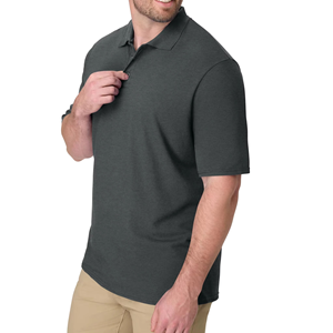 Polo Moderno para Hombre, Manga Corta, Cuello Estructurado, Cierre de 3 Botones, Corte Ajustado, Colores y Tallas Personalizadas, OEM, Marca Privada - Product Image 2