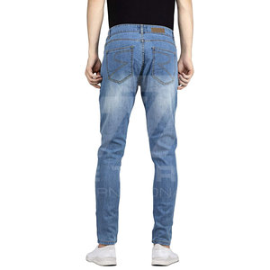 Pantalones Vaqueros Versátiles para Uso Diario, Elegantes, Duraderos, Cómodos, de Diseño Casual, Corte Recto, Cintura Media, Ligeros, 100% Algodón Tejido - Product Image 4