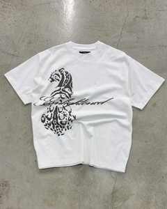 Camisetas al por mayor unisex 100% algodón 250 g/m² con gráfico DTF personalizado, estilo boxy, corte cropped, hombros caídos, camiseta de peso pesado para hombre - Product Image 3