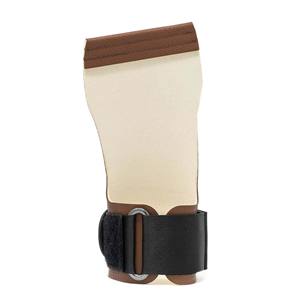 Guantes de levantamiento de pesas de cuero genuino para gimnasio, 1 par, protectores de palma, agarres para gimnasia, barra de dominadas, levantamiento de pesas - Product Image 6