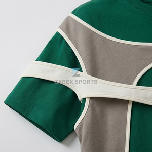 เสื้อยืดโอเวอร์ไซส์ลายกราฟิกคุณภาพสูงสำหรับผู้ชาย ผ้าฝ้ายระบายอากาศดี แฟชั่นฤดูร้อน ทรงหลวม สั่งทำได้ - Product Image 5