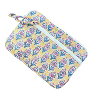 Housse pour ordinateur portable en coton matelassé 13/15 pouces, fermeture à glissière, douce, durable, protectrice, luxueuse, moderne, élégante, tendance