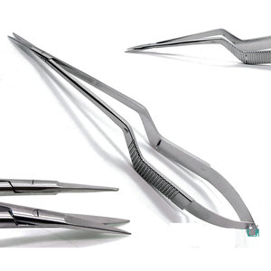 Micro Tijeras Quirúrgicas Dentales de 7.5 Pulgadas, Afiladas y Rectas, Instrumento de Acero Inoxidable de Calidad Premium, Herramienta de Corte de Precisión - Product Image 1