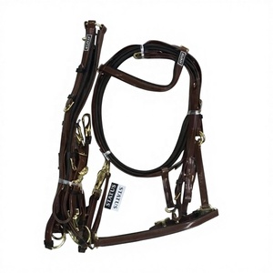 บังเหียนคล้องคอพีวีซีทนทานพร้อมบังเหียน - Product Image 1