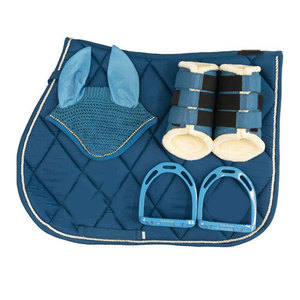 Tapis de selle d'équitation en acier inoxydable de haute qualité, couleur personnalisée, confortable, durable, respirant, pour chevaux - Product Image 2