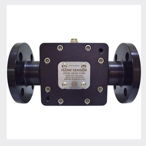 เครื่องวัดอัตราการไหลแบบดิจิตอล 3 นิ้ว รุ่น DGF-040 / DGF-050 / DGF-065 แบบหน้าแปลน ชนิดเฟืองวงรี วัสดุอะลูมิเนียม / สแตนเลส - Product Image 2