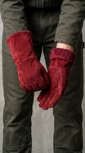 Gants de soudage de protection robustes avec manchette longue et protection thermique - Product Image 4
