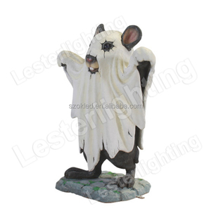 Ratones Fantasma Árbol de Halloween Banco Embrujado Esqueleto sin cabeza Bruja Arco Calabaza gigante Espantapájaros <span class=keywords><strong>Torre</strong></span> feliz Monstruo malvado Linterna - Product Image 4