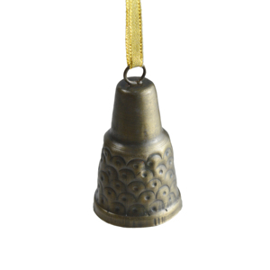 Campanas Colgantes Z.HANDICRAFTS con Diseño Festivo, Multicolores, Regalo de Navidad, Recuerdo Ecológico, Campanas Artesanales de Aluminio Vintage - Product Image 1