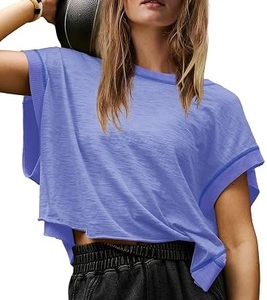 Chemisier ample noir pour femme à épaules tombantes, sans manches, dos nu, en maille transparente, ajouré et respirant - Product Image 4