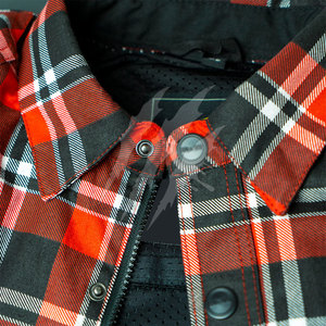 Camisa de Franela para Motocicleta de Tacto Suave con Tela Resistente y Ajuste Flexible para Conducir y Uso Diario - Product Image 4