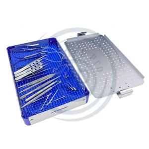 Juego de Cirugía Ocular Esterilizado a Alta Temperatura y Presión, Acero Inoxidable, 21 Piezas, Juego para Cataratas, Alta Calidad, CE ISO13485, Manual - Product Image 4