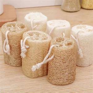 BEST SELLER Éponge de bain en loofah 100% naturelle |   Gommage corporel écologique et durable en vrac - Product Image 4