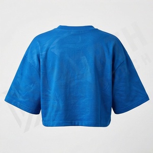 Camiseta Corta para Mujer, Chaleco con Logotipo Personalizado, Top Deportivo de Yoga para Verano, Ropa Deportiva Premium Informal, Color Personalizado - Product Image 2